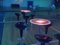 Light up Hi Top Tables / Bar Stools