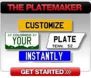 Custom License Plate