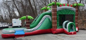 Tropical Combo Bounce House