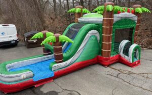 Tropical Combo Bounce House